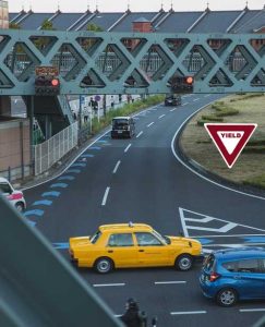 Yield sign Fellow drivers